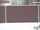 Заборы из профнастила
